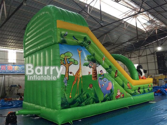 Phim hoạt hình  Theme Bơm nước nổi 7 * 4 * 5m Trượt nước cho trẻ em