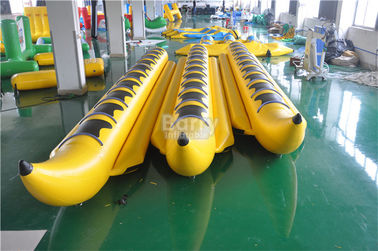 Thuyền vàng bơm hơi PVC bạt nước đồ chơi cho công viên nước