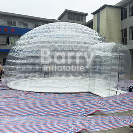 Lều bong bóng trong suốt, lều cắm trại ngoài trời với bạt PVC