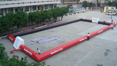 Trò chơi thể thao tuyệt vời Inflatable, Sân bóng đá Inflatable với EN14960