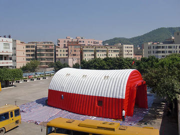 Tùy chỉnh chống cháy Lều bơm hơi ngoài trời Inflatable Nhà để xe Lều