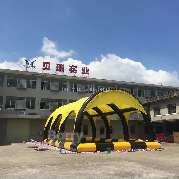Lều che bể bơi bơm hơi Pvc mùa hè 0,6mm dành cho trẻ em Lều trú ẩn bơi lội