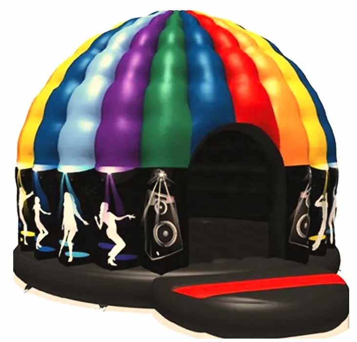 Disco Dome Bounce House Trong vật liệu PVC 7-15 ngày Thời gian sản xuất cho sự kiện tiếp theo của bạn