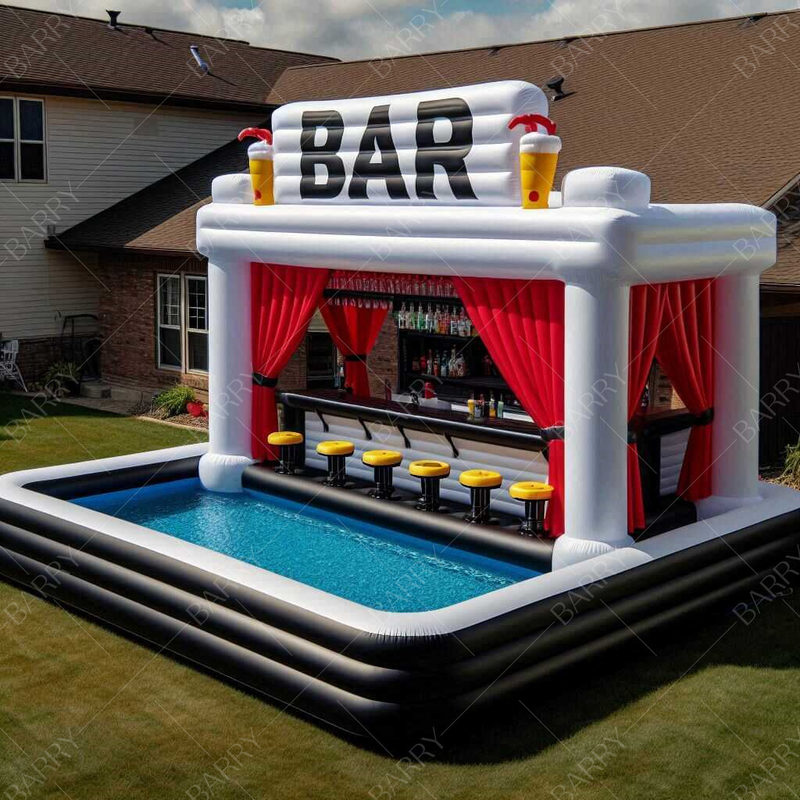 Bể bơi bơm ngoài trời Cho Bar đồ chơi nước Bể bơi ngoài trời vườn Pub PVC bể bơi bơm nước