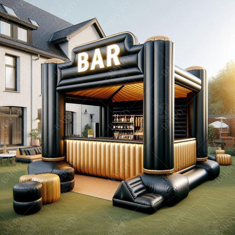 Thiết kế cao cấp lớn bơm mới Bar giải trí nền tảng bữa tiệc Bar bơm 2024 Thiết kế mới hồ bơi nước Pub