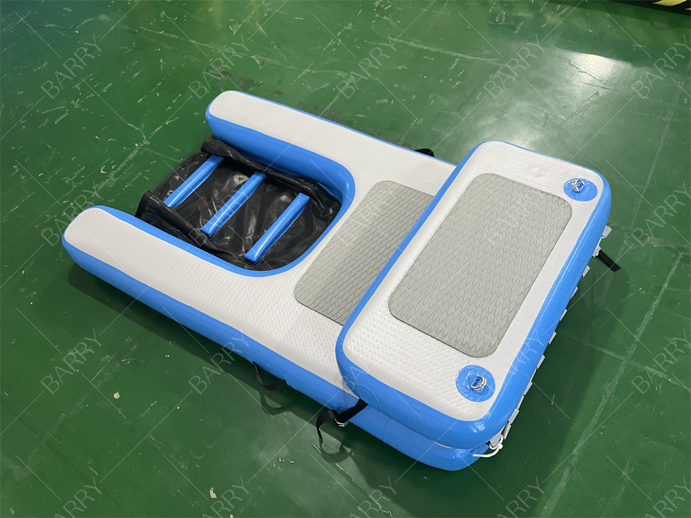 An toàn và ổn định không trượt PVC bơm cho chó nước Rampfloating Platform thú cưng trèo thảm cho hồ bơi hồ bơi