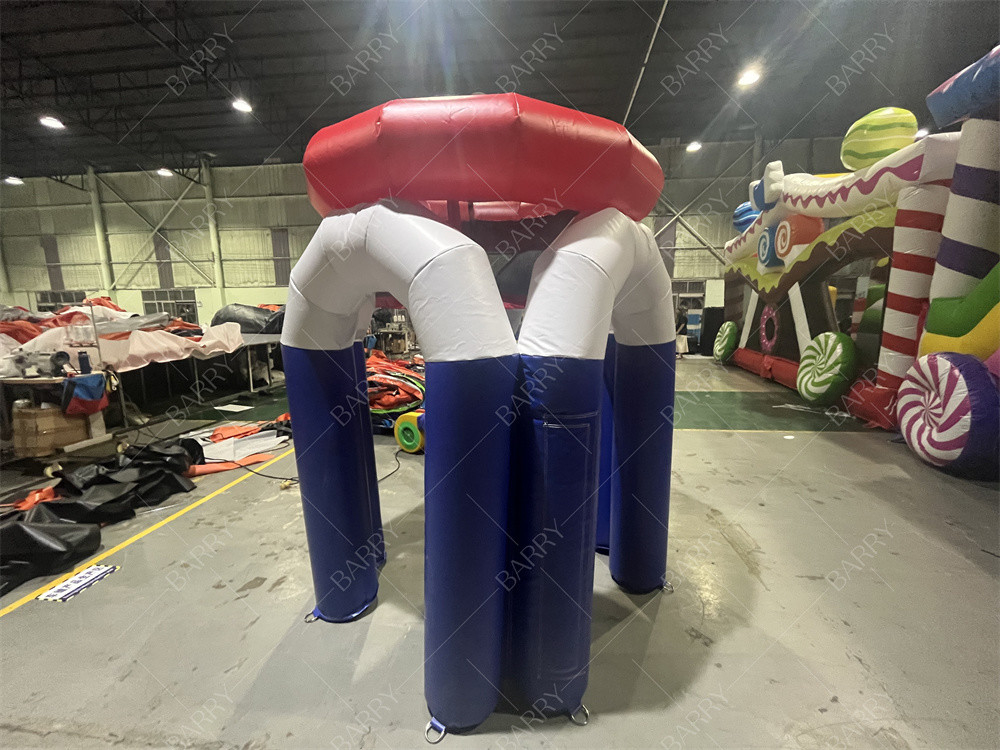 Giant Inflatable Basketball Hoop Shooting Fun Games With Air Pump Đối với Basketball Party Event Games