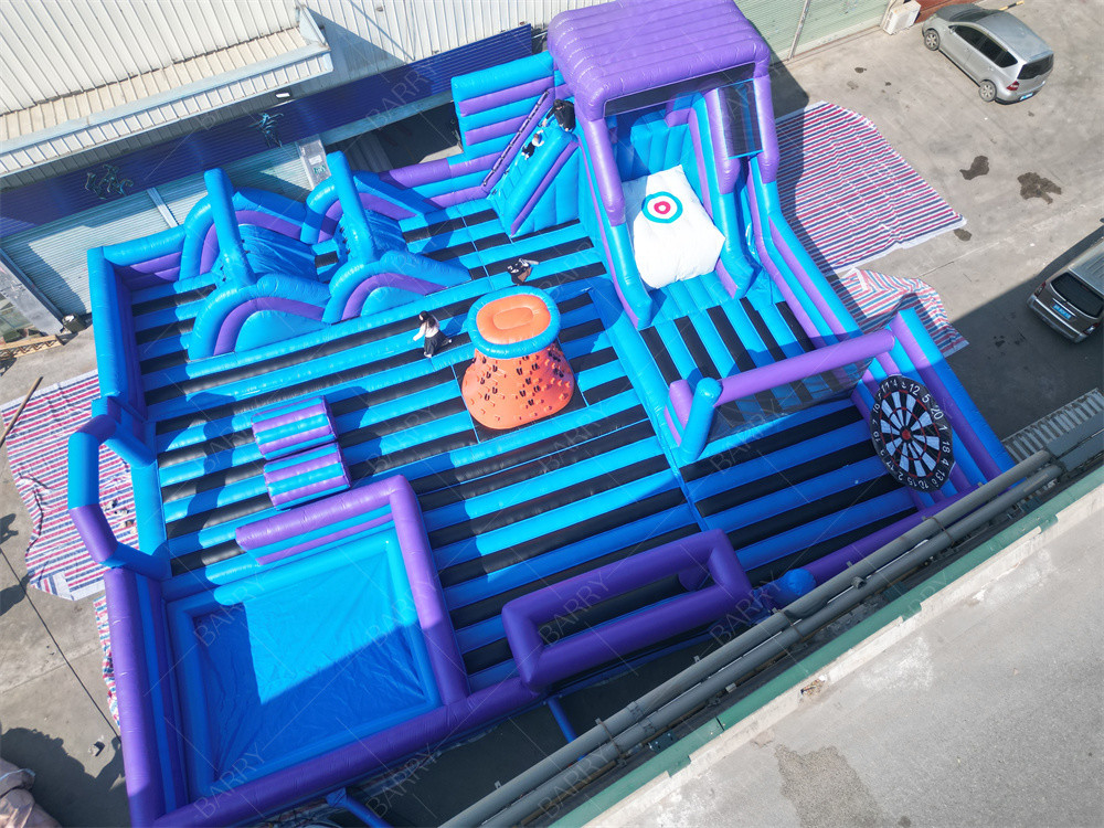 Công viên chơi trò chơi ngoài trời thương mại Bounce House Công viên giải trí bơm cho người lớn trẻ em