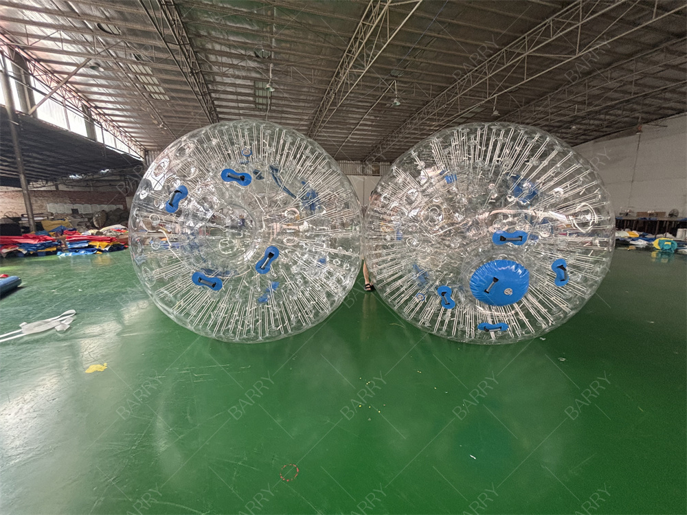 Bóng lăn Zorbing Hamster Điên 2.5m PVC TPU cho Trẻ Em và Người Lớn