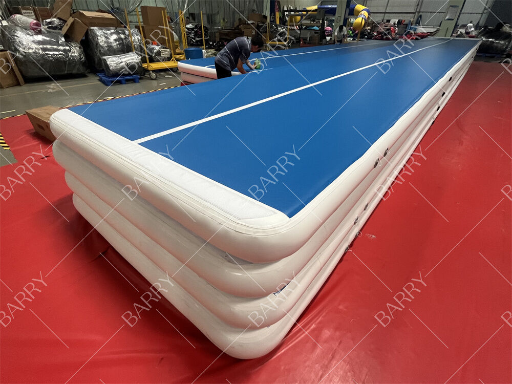 Sản xuất nóng giá rẻ chất lượng cao Air Track Mat Thể dục thể dục gia đình Mat tùy chỉnh kích thước cho phòng tập thể dục