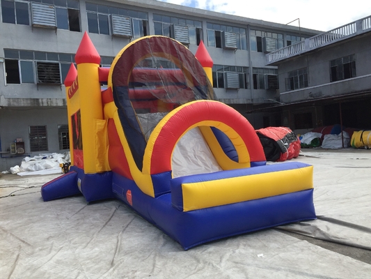 Blow Up Bouncy Castle Combo Bộ trang điểm bơm hơi với đường trượt Double Tripple Stitch