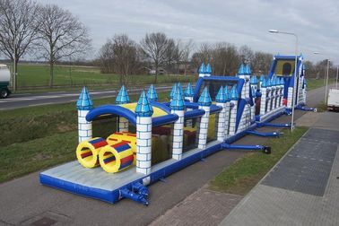 Khóa học vượt chướng ngại vật inflatable khổng lồ