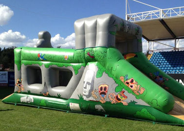 Fantastic Aztec Adventure Assault Thuê Khóa học trở ngại Inflatable Nhà Bounce Đối với người lớn