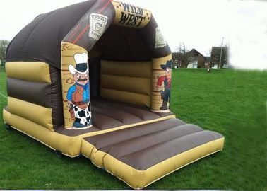 Tuyệt vời Tây hoang dã Inflatable Bouncer Tuỳ Jump Đối với trẻ em bên