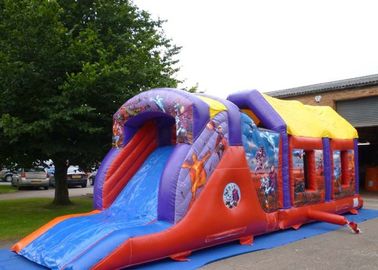 2 phần tấn công khóa học anh hùng inflatable bouncy trở ngại tất nhiên trò chơi mùa hè