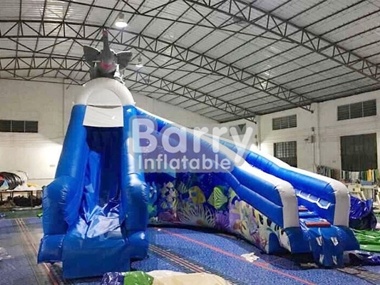 Các đường trượt nước bơm hơi voi cho hồ bơi Tùy chỉnh logo