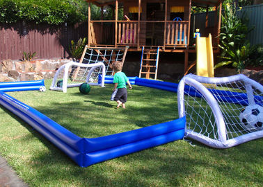 Trẻ em Inflatable Thể Thao Trò Chơi Sân Bóng Đá Inflatable Cho Ngôi Nhà Sân Sau