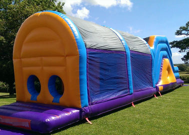 Phổ biến tùy chỉnh kích thước cấp giấy chứng nhận khóa học trở ngại inflatable với bìa
