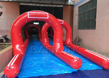 Tùy chỉnh Tuyệt Vời Khổng Lồ / Big Inflatable Slides Thuyền Cướp Biển Inflatable Đôi Trượt
