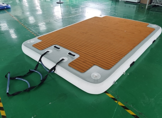 Tùy chỉnh bơm hơi Hồ bơi Nệm phao Dock thả Stitch