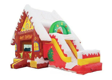 Lễ hội lớn Inflatable thư bị trả lại nhà trượt Combo Bouncer nhà nhảy cho Giáng sinh