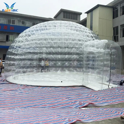 Pvc Tarpaulin Igloo Lều Inflatable Bubble Lodge Clear Tent