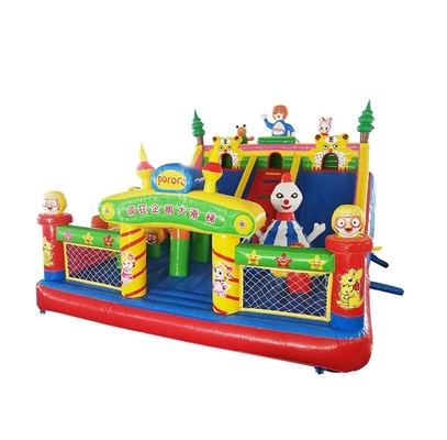 Đầy màu sắc cấp thương mại trượt nước cho thuê trượt nước Bouncy Party Slides