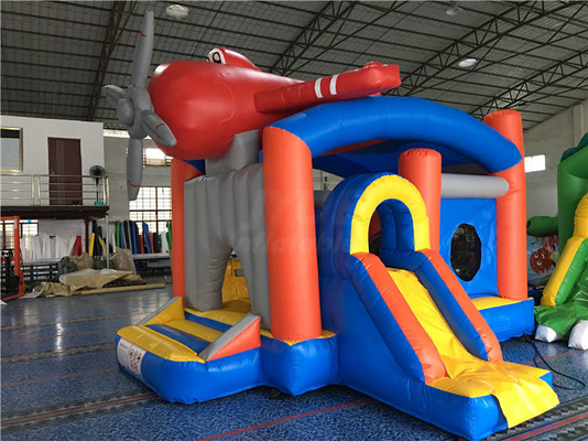 Combo Bouncer bơm hơi Pvc 0,55mm dành cho trẻ mới biết đi với chủ đề trượt động vật