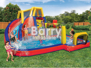 Điện thoại di động hấp dẫn Công viên nước Inflatable Thiết bị, Splash Water Park Đối với Little Kids