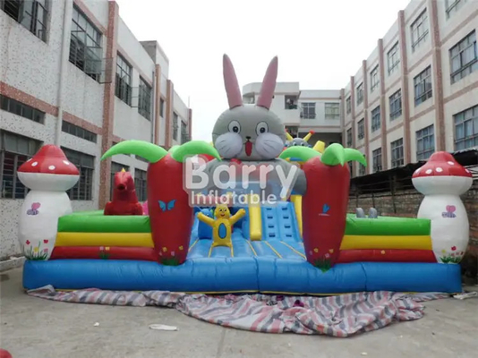 Logo tùy chỉnh Thiết bị sân chơi bơm hơi Trẻ em Lâu đài Bouncy cho hoạt động