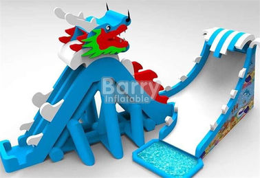 Tùy chỉnh PVC dành cho người lớn Rồng Giant Inflatable Slide Blow Up Trượt Và Slide
