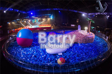 Tùy chỉnh trong nhà inflatable bóng Pond Mini hồ bơi bơm hơi với hố bóng