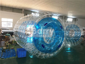 Tùy chỉnh không thấm nước inflatable đồ chơi hồ bơi Blue Water Roller cho trẻ em / người lớn