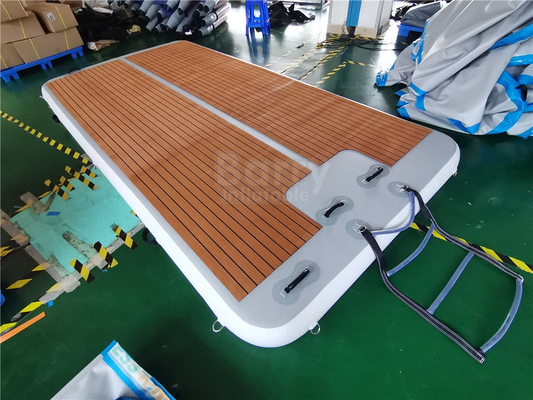 Cảng nổi bơm 3m cho những người đam mê câu cá và thể thao dưới nước