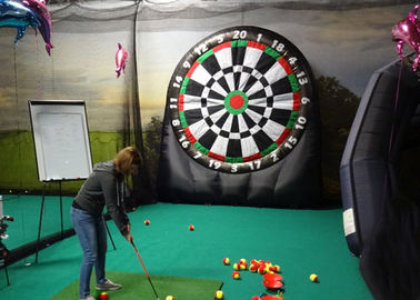 Trẻ em và người lớn Giant Inflatable Golf Dart Bảng Với Balls Đối với Công viên, Squares, Gardens