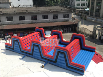 Sự kiện Red Giant ngoài trời Inflatable 5K trở ngại Course Climbing Run, Inflatable 5K trở ngại