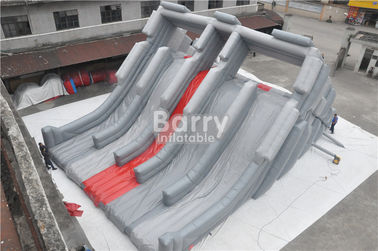 Deagon Head Shaped Giant người lớn Inflatable Slide Với Bước Đằng sau