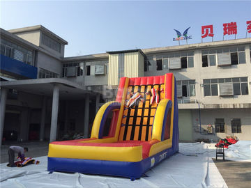 Trò chơi tương tác thú vị Inflatable, Thương mại cấp Inflatable Sticky tường