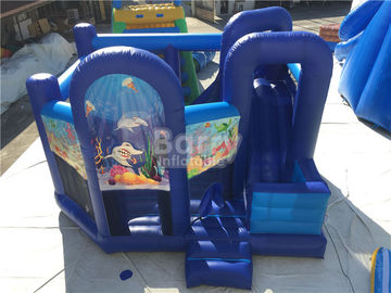 Tùy chỉnh Inflatable Bouncer / Inflatable Lâu Đài Bouncy Với Slide