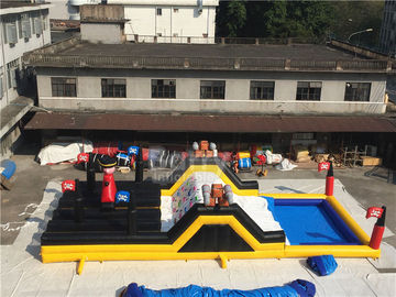 Barry cực Inflatable Run lớn Pirate Ship Theme Blow Up Khóa học trở ngại