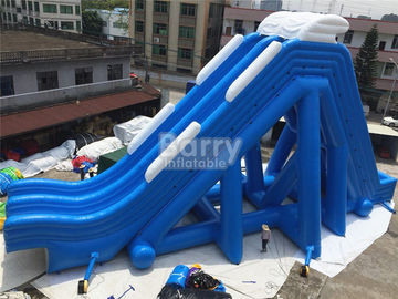 Màu xanh đôi Lướt bơm hơi khổng lồ cho hồ bơi nước chống cháy