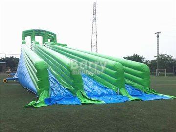 Trượt Inflatable khổng lồ bền, Xanh 10000ft Thổi lên Trượt n Trượt
