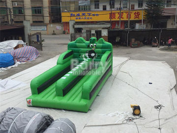 0.55mm bạt PVC đôi lanes nhảy bungee chạy trò chơi en14960