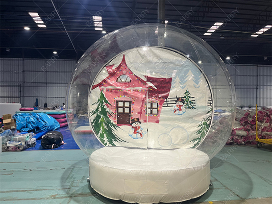 3m trang trí câu lạc bộ đêm Giáng sinh Trùm tuyết rõ ràng Lều Santa House Santa Grotto Oxford