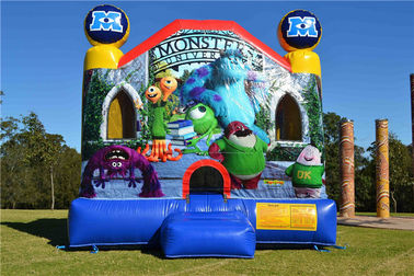 Đa chức năng Inflatable Bouncer House, Đại học thương mại lớn Monsters Đại học dành cho người lớn Jumping Castle