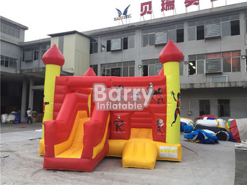 Trượt Bouncy thương mại, thổi lên Combo Nhảy lâu đài cho trẻ em chơi