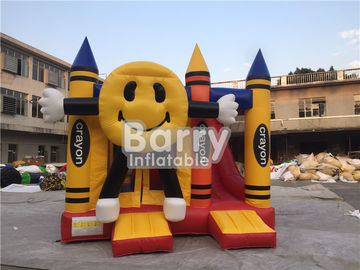 Kết hợp đầy màu sắc nụ cười bơm hơi Happy Crayon Combo với in kỹ thuật số