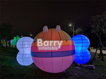 Tùy chỉnh lễ hội trang trí LED bơm hơi ong Mô hình thùng carton EN14960 CE UL