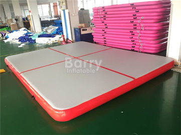 Trong nhà và ngoài trời Red Air Track Thể dục Mat / Nệm tập thể dục