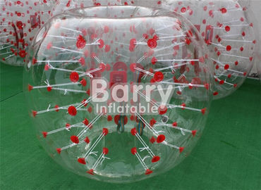 Đồ chơi bơm hơi ngoài trời 100% TPU / PVC 1,5m Red Dot Bong bóng bơm hơi bóng đá
